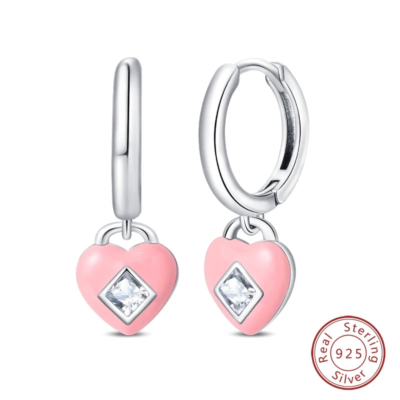 Luminous Firefly Earrings Sterling Silver