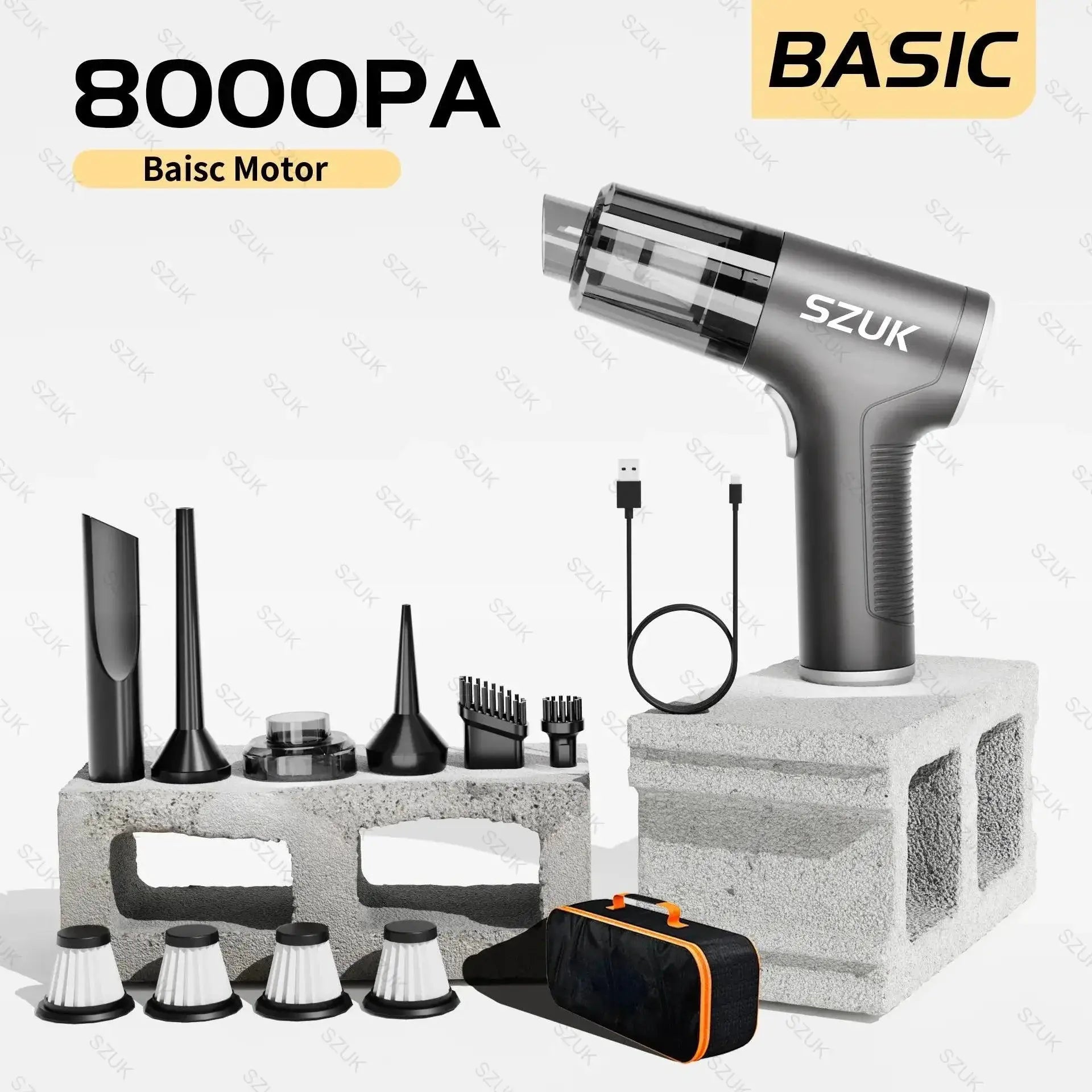 Car Vacuum Cleaner Handheld Powerful Cleaning Tool For Cars