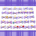 Pet Grooming Bows: Stylish Accessories for Small Pets 30pcs