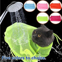 Mesh Cat Grooming Bath Bag: Breathable Durable Restraint