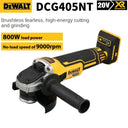 Brushless Lithium Angle Grinder DCG405NT Polisher Tool