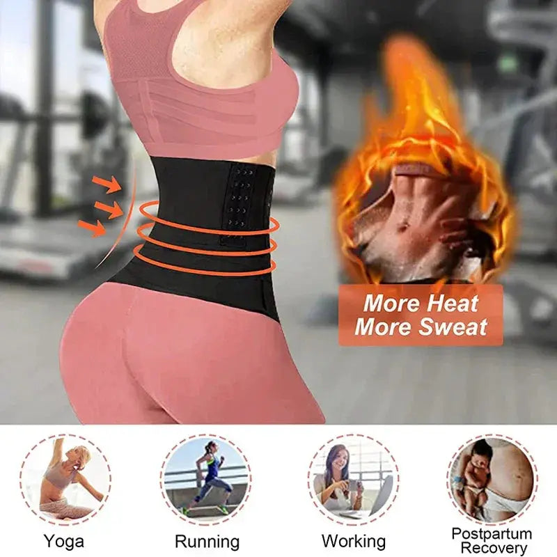 Adjustable Waist Trainer And Tummy Slimming Belt Support