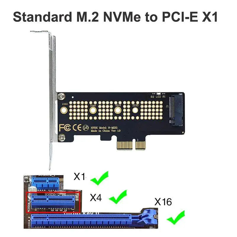 M.2 NVMe SSD PCIe Adapter for Next-Level PC Speed Boost