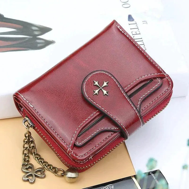 Stylish PU Leather Wallet Purse Organizer for Everyday Use