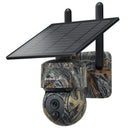 INQMEGA Solar Camera 4G with Solar Panel for Outdoor Use