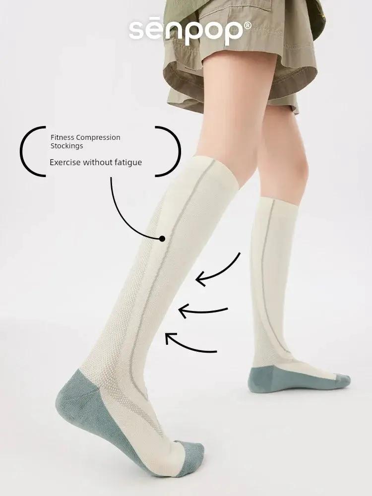 Shangsen Aircraft Compression Stockings for Hiking Cycling