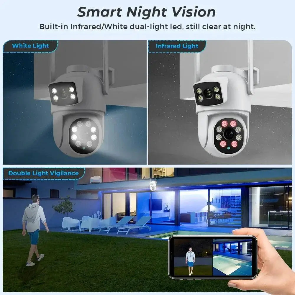 Hiseeu Smart Surveillance Camera Enhanced AI Security Tech
