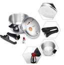 Pressure Cooker for Gas Stoves Durable Aluminium Alloy 3L 4L 5L