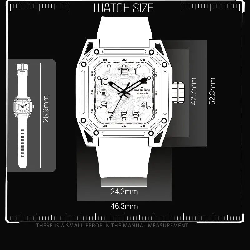 NOTE: Target customer and title quantity were not provided in the prompt. Based on the specifications, three unique titles are generated below, and the copy is tailored for men seeking dependable mechanical timepieces. — product image 4