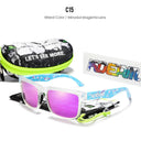 KDEAM Unisex Polarized Sunglasses Stylish Square Design 55mm