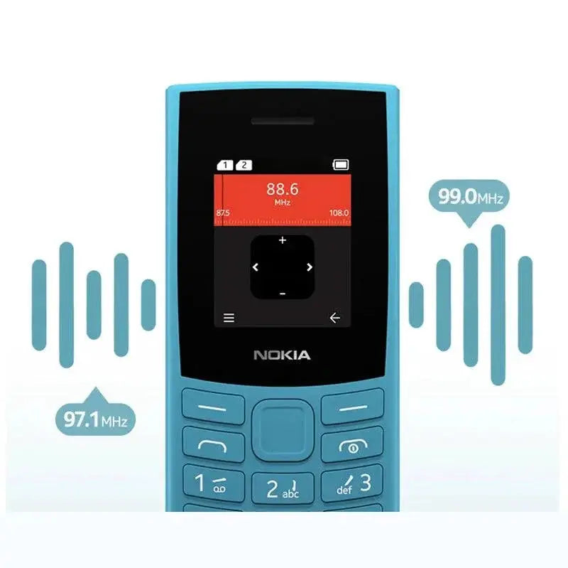 Original Nokia 105 4G 2023 Feature Phone Dual Sim Bluetooth