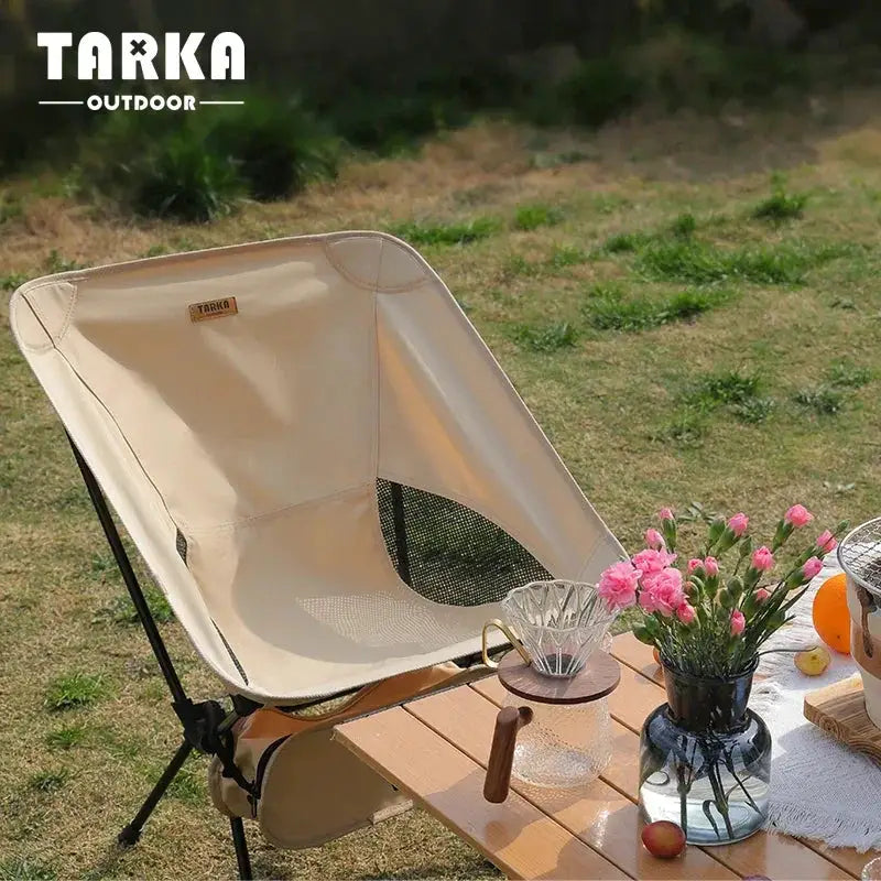 TARKA Foldable Camping Chairs Set Lightweight Ultralight