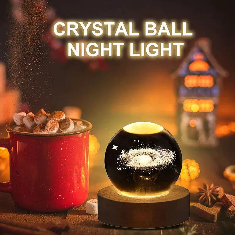 Galactic Solar System 3D LED Night Light USB Lamp For Kids
