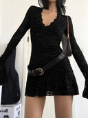 Dress for Women: Breathable Mesh Lace