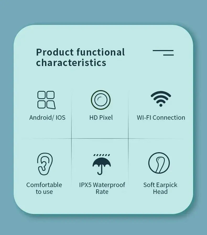 Ear Cleaner with Camera for Living — product view 10