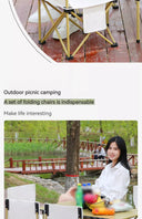 Outdoor Folding Chairs, Portable Fishing Stools, Beach Benches