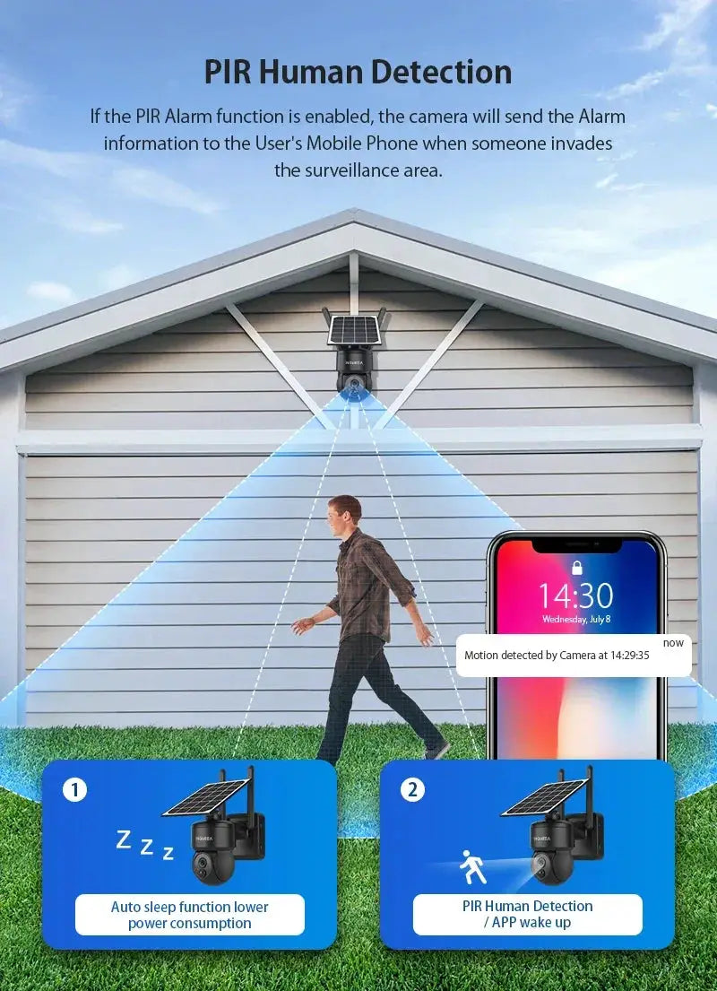 Remote Monitoring Solar Camera Outdoors — product view 11
