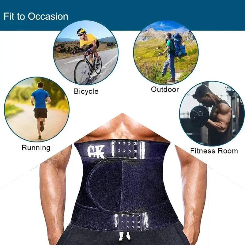 Mens Slimming Waist Trainer Belt Effective Body Shaper