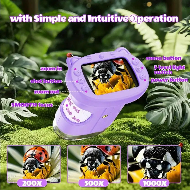 Handheld Digital Kids Microscope — product view 3