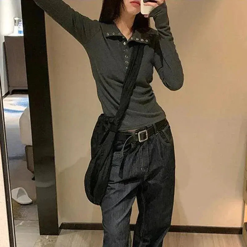 Biyaby Womens Chic Knit Sweater Slim Fit Pullover Style