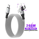 Rotating USB C Fast Charge Cable