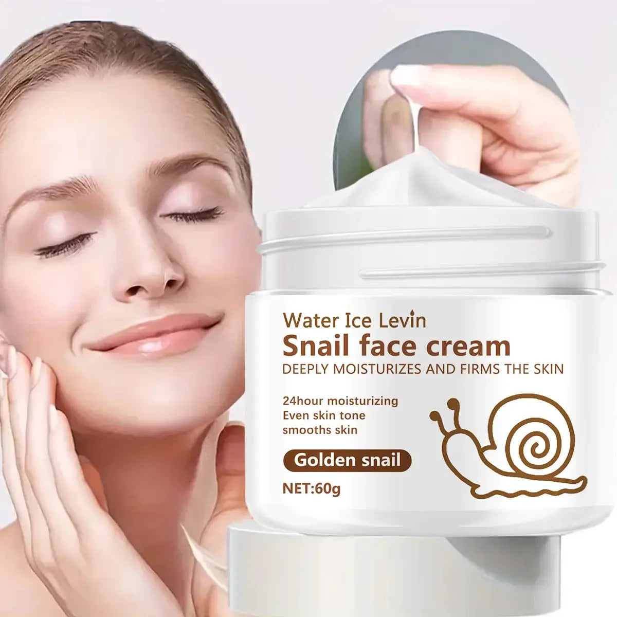 Snail Anti-aging Cream Collagen Moisturizing Nourish Repair Face Damaged Lift Firm Smooth Bright Whitening Skin Care