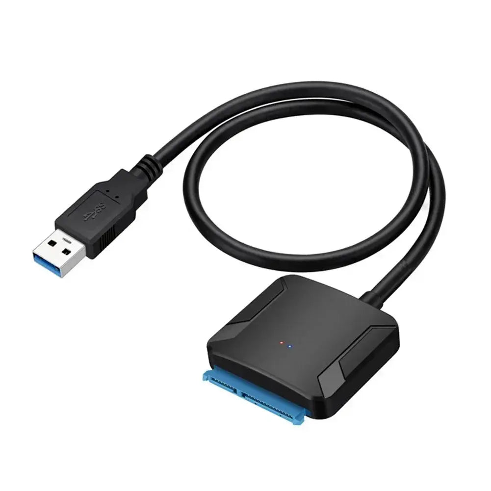 SATA To USB 3.0 Adapter Cable For 3.5 And 2.5 Inch SSD HDD