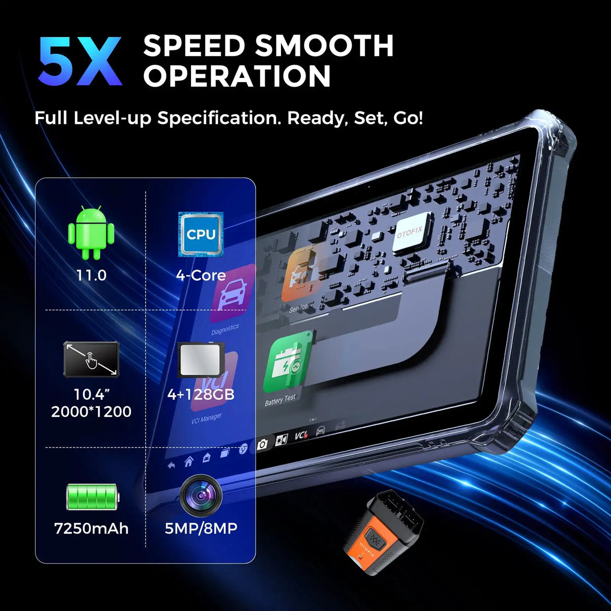 OTOFIX D1 Max2 Bi-Directional Scan Tool — product view 2