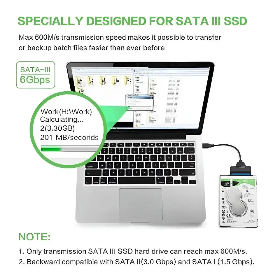 Sata Usb Cable - Quick Disk Backup — product view 4