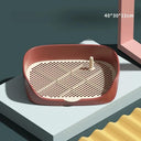 Portable Pet Toilet Training Plastic with Pillar Mat Tray