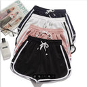 Yoga Shorts Women Breathable Mid Waist Loose Fit