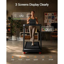 Portable 3 In 1 Treadmill With Incline For Home Gym And 12 Modes