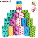 COYOCO Colorful Elastic Athletic Tape Wraps for Sports