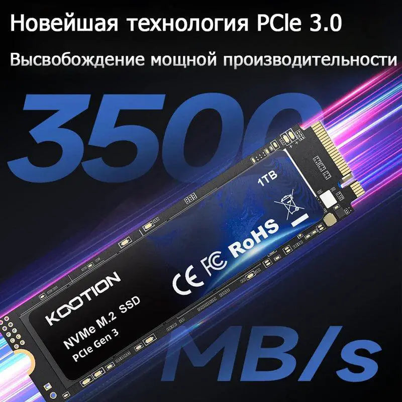 KOOTION X15 M.2 NVMe PCIe SSD 1TB Ultra Fast Drive