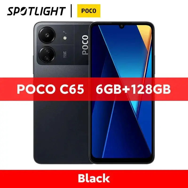World Premiere POCO C65 Global Version 6GB 128GB 50MP Camera