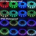 5V RGB LED Strip 5050 30 LEDs Per Meter Waterproof IP65 TV Backlight Hooks