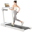 Whisper Quiet Folding Under Desk Treadmill Walking Pad Bluetooth