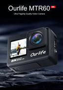 Stabilized 5K Action Camera for Outdoors