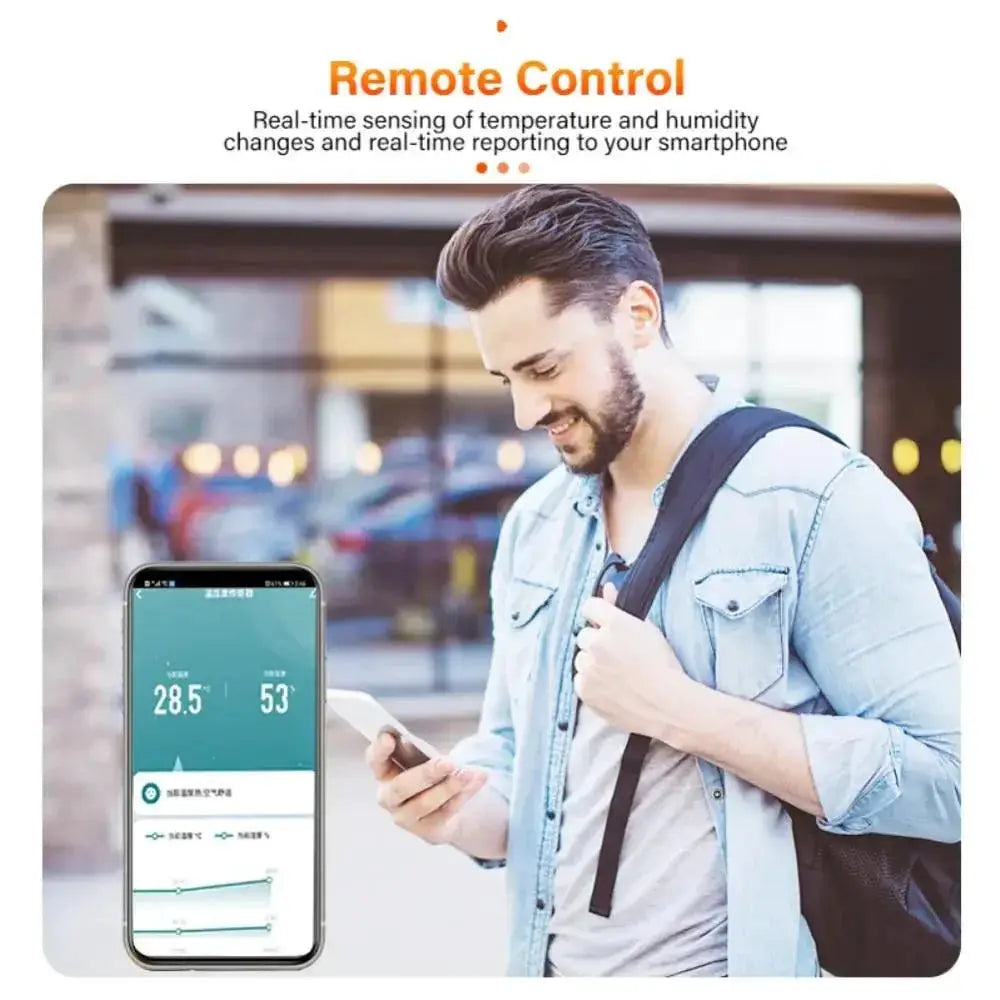 Smart Temperature and Humidity Sensor for Home Security
