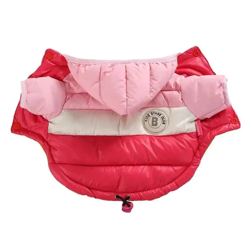 Cozy Cotton Winter Dog Jacket Waterproof Coat For Small Dogs