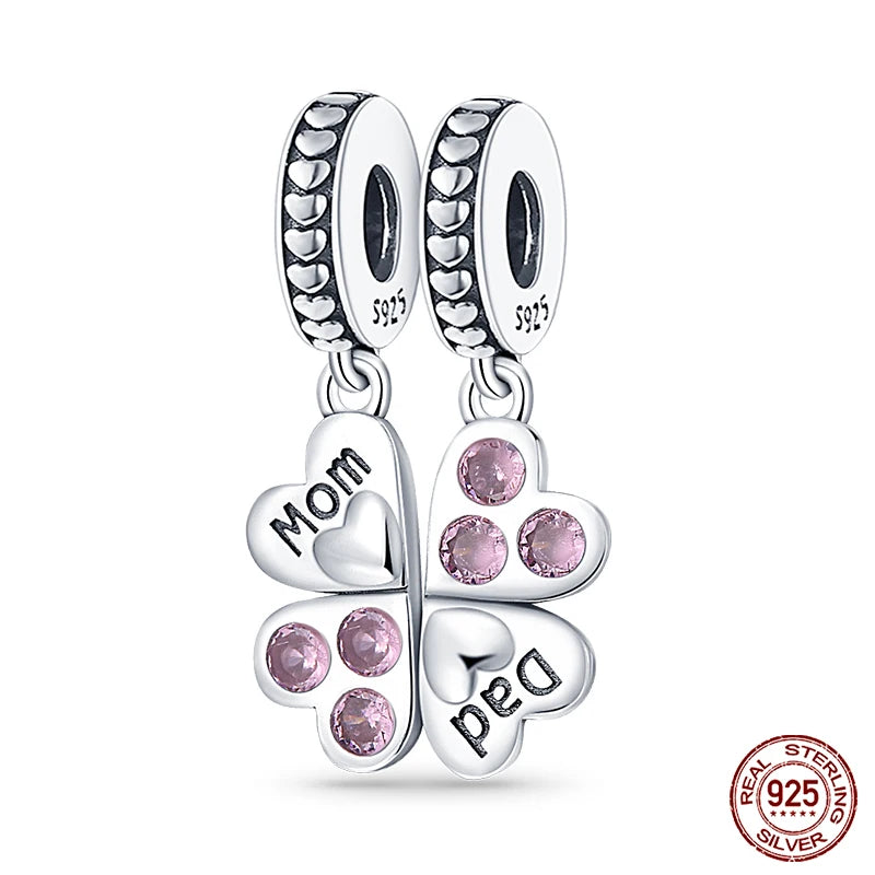 Sterling Silver Lucky Four Leaf
