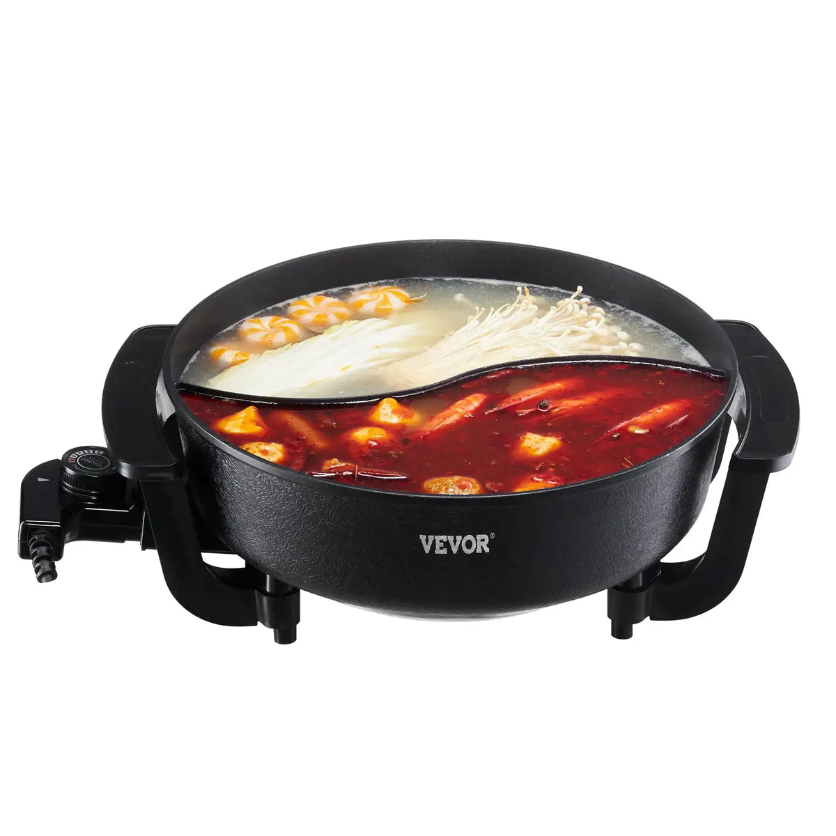 SucceBuy Electric Hot Pot L Double-flavor Shabu Shabu Pot — product view 1