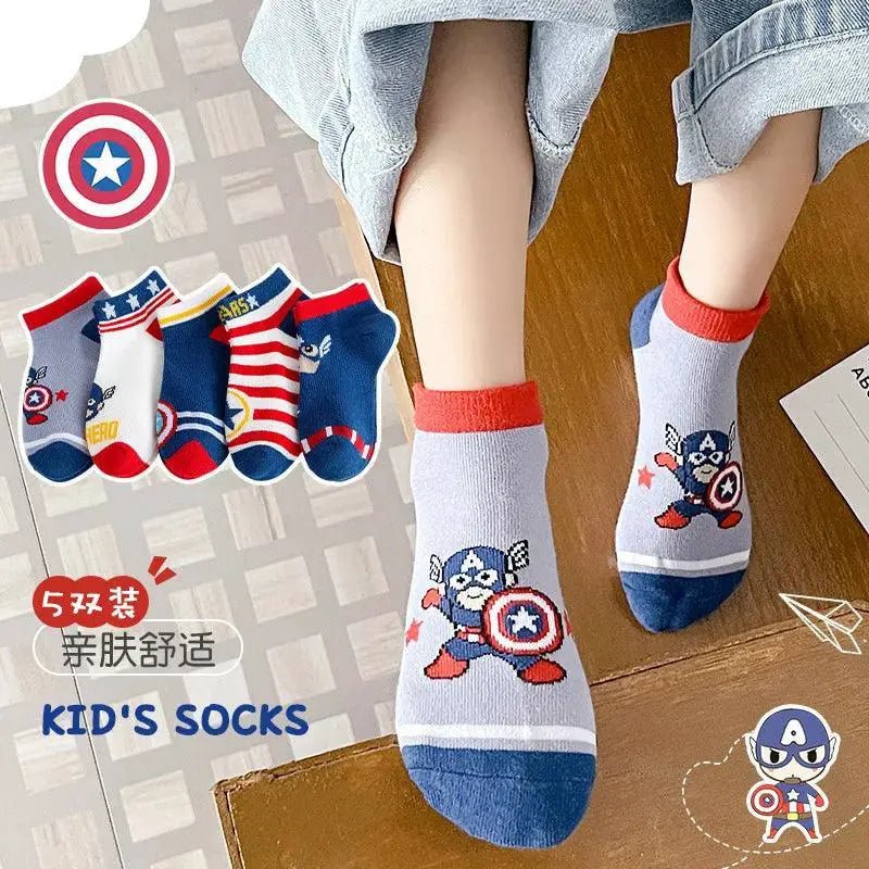 Breathable Kids Superhero Socks for Play — product view 16