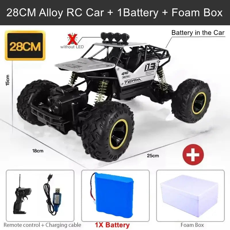 Oike RC Car - Off Road Rock Climbing Toy - 28CM Gold 1Battery product image