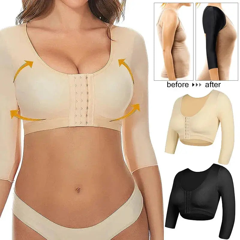 Slimming Arm Shaper Tops For Women Compression Shapewear