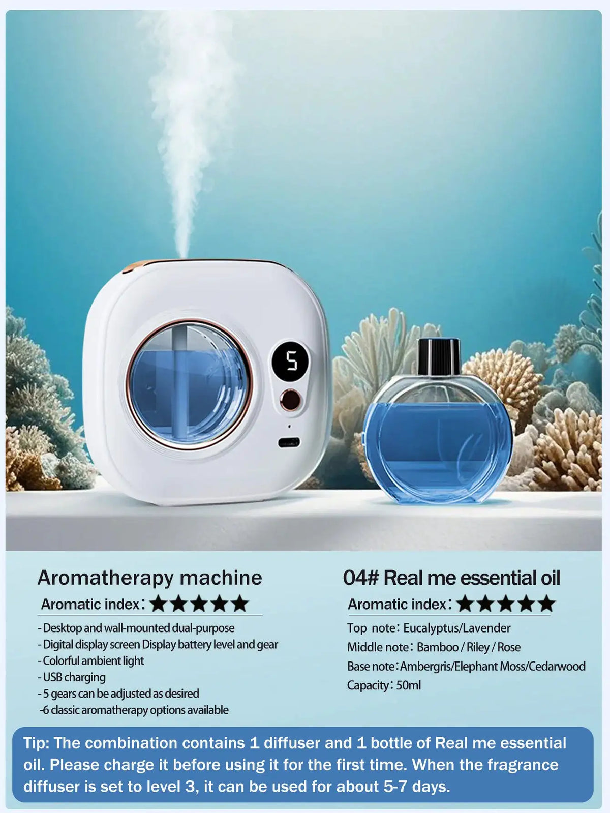 Automatic Essential Oil Diffuser — product view 18