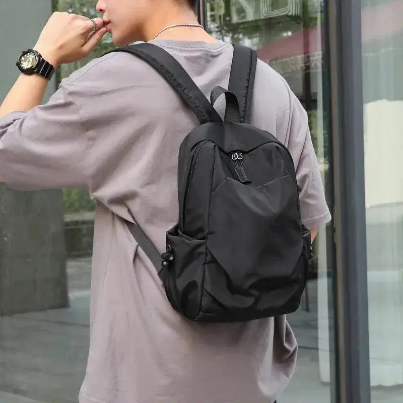 Stylish Mini Men's Waterproof Backpack for School Travel