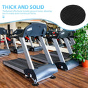 Six Piece Treadmill Floor Mats Heavy Duty Non Slip Soundproof Gym