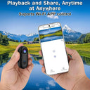 4K Mini Action Camera - Easy Magnetic Mount