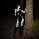Velvet Gothic Maxi Dress For Women Today